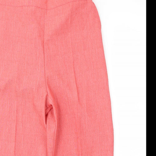 Preworn Womens Red   Cropped Trousers Size 30 in L20 in