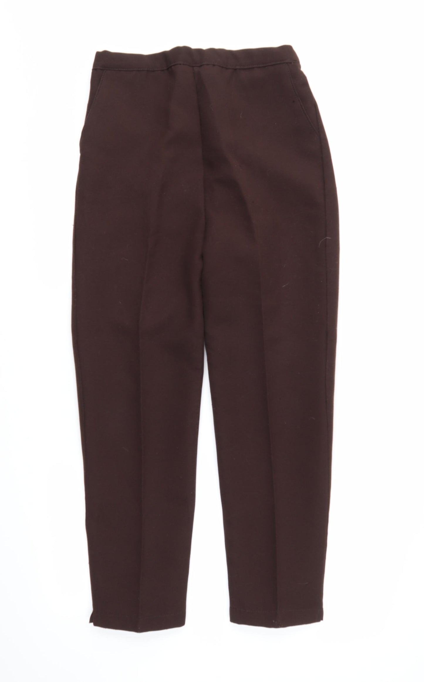 Preworn Womens Brown   Trousers  Size 30 in L25 in