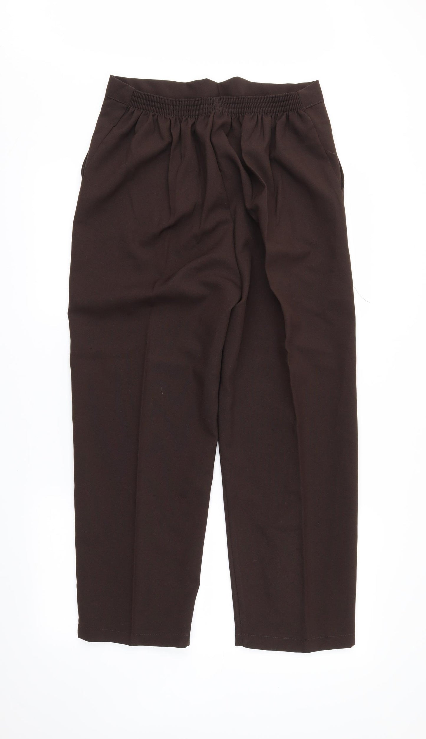 Preworn Womens Brown   Trousers  Size 16 L24 in - .