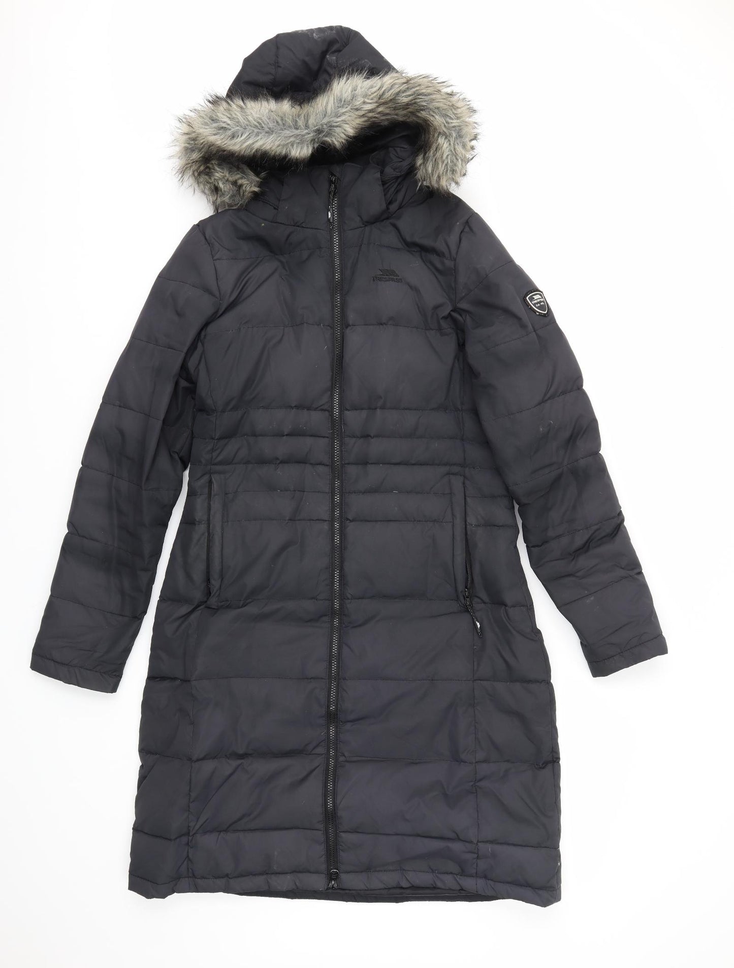 Trespass Mens Black   Puffer Jacket Coat Size XS