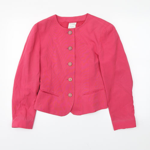 ALLXON Womens Pink   Jacket Blazer Size 8