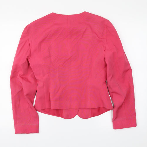 ALLXON Womens Pink   Jacket Blazer Size 8