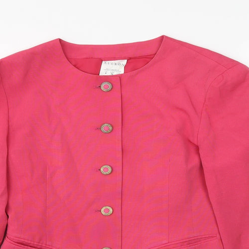 ALLXON Womens Pink   Jacket Blazer Size 8
