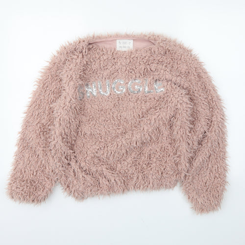 F&F Womens Pink   Pullover Jumper Size XS