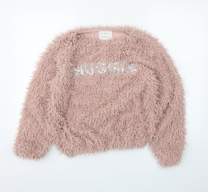 F&F Womens Pink   Pullover Jumper Size XS