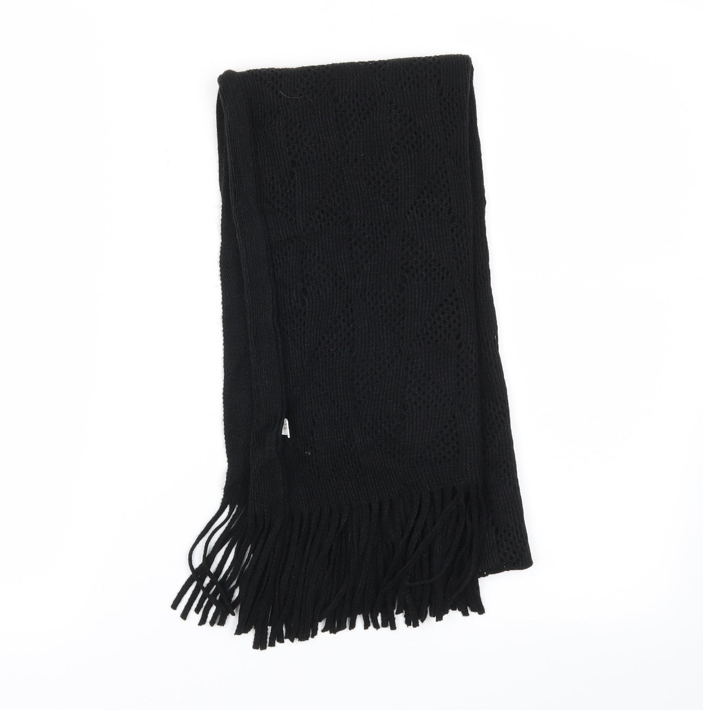 Preworn Unisex Black    Scarf