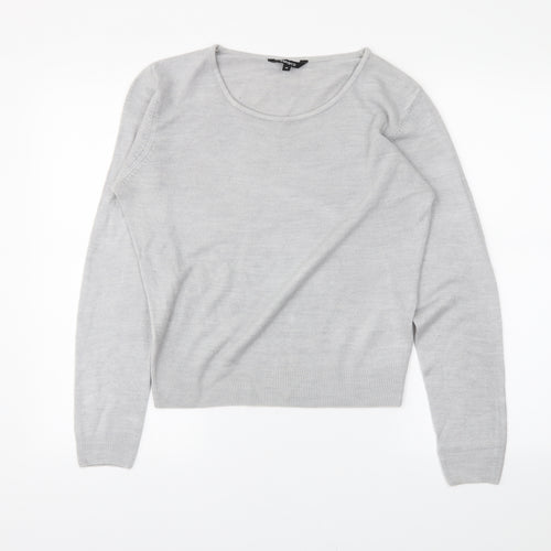 PEP&CO Womens Grey   Tunic Jumper Size 14