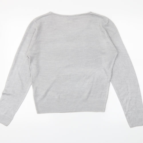 PEP&CO Womens Grey   Tunic Jumper Size 14