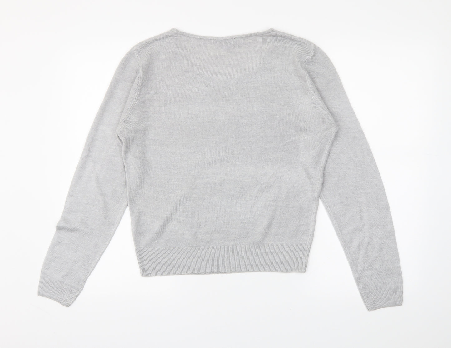 PEP&CO Womens Grey   Tunic Jumper Size 14