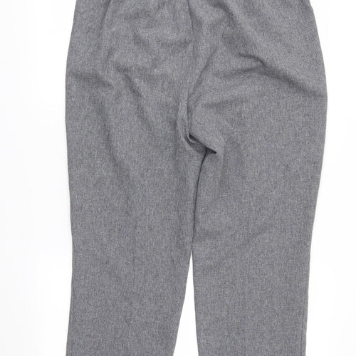 Bonmarché Womens Grey   Trousers  Size 14 L21.5 in - .