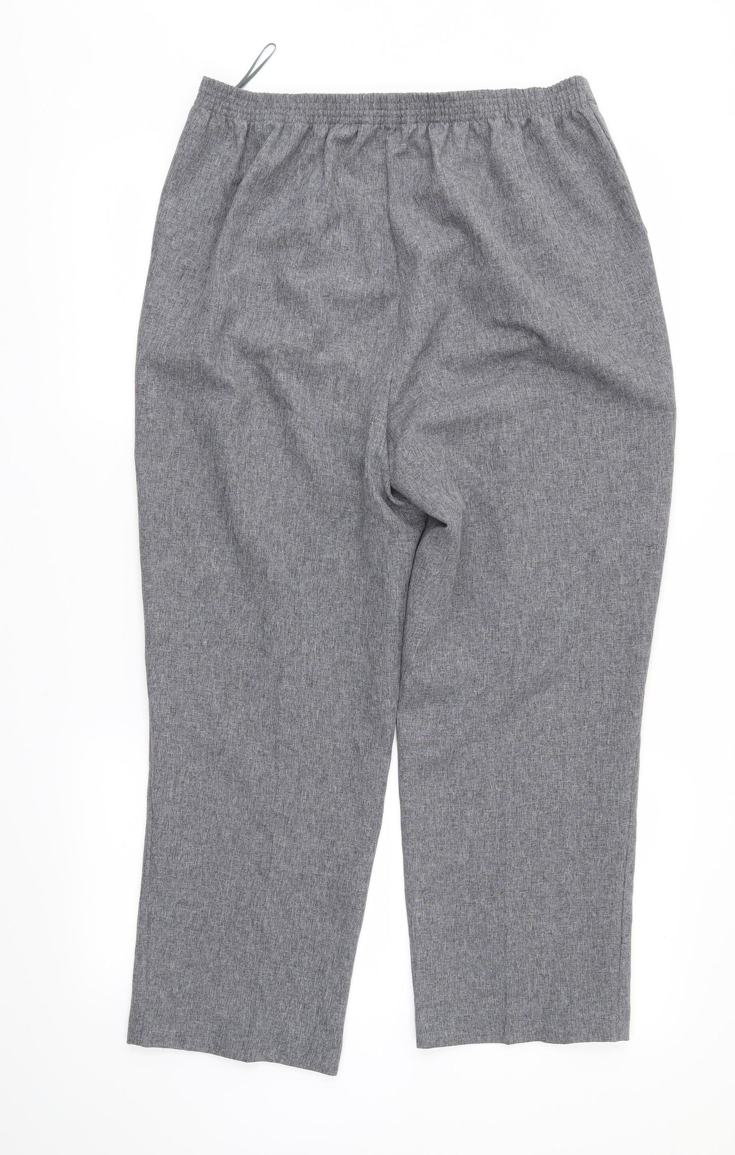 Bonmarché Womens Grey   Trousers  Size 14 L21.5 in - .