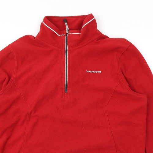 ceaghoppera Mens Red   Henley Jumper Size M