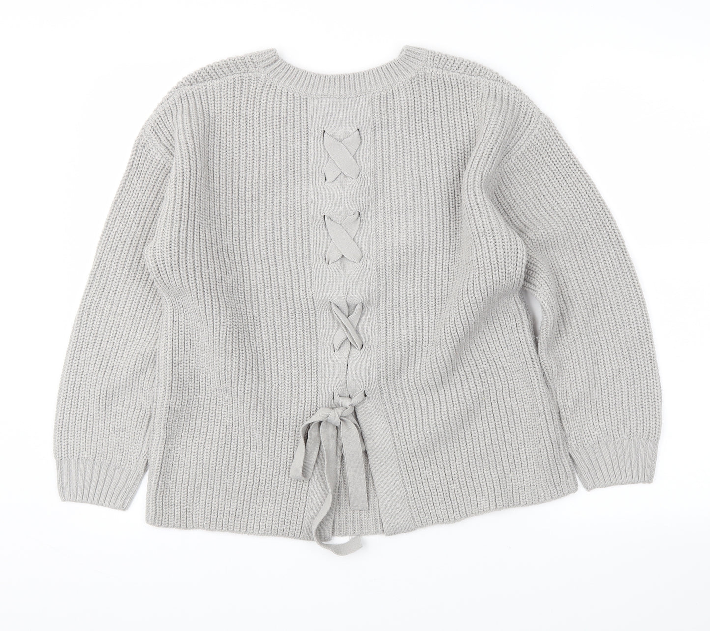 Dorothy Perkins Womens Grey   Pullover Jumper Size 10
