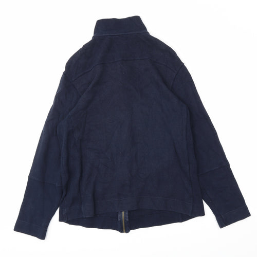 BHS Mens Blue   Full Zip Sweatshirt Size M