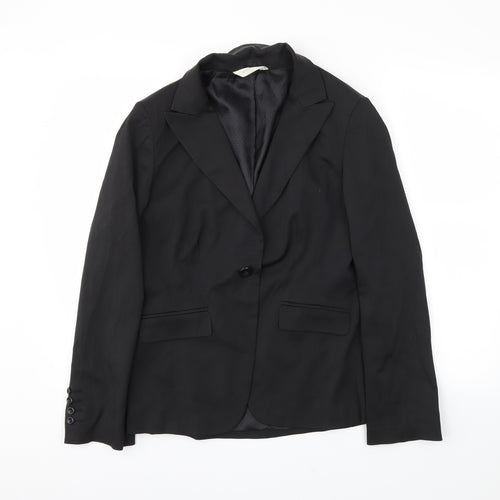 Woolworths Womens Black   Jacket Blazer Size 12