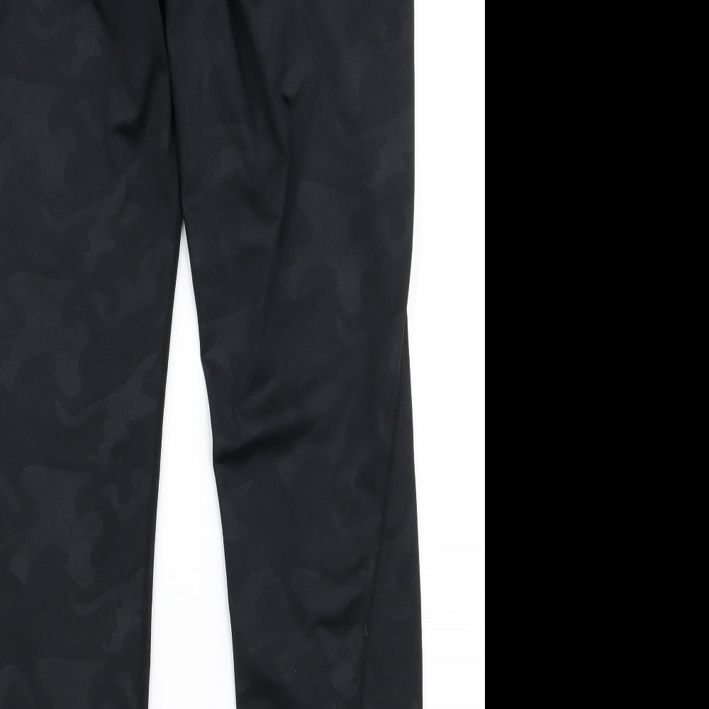 just strong Womens Black   Jogger Leggings Size L L24 in