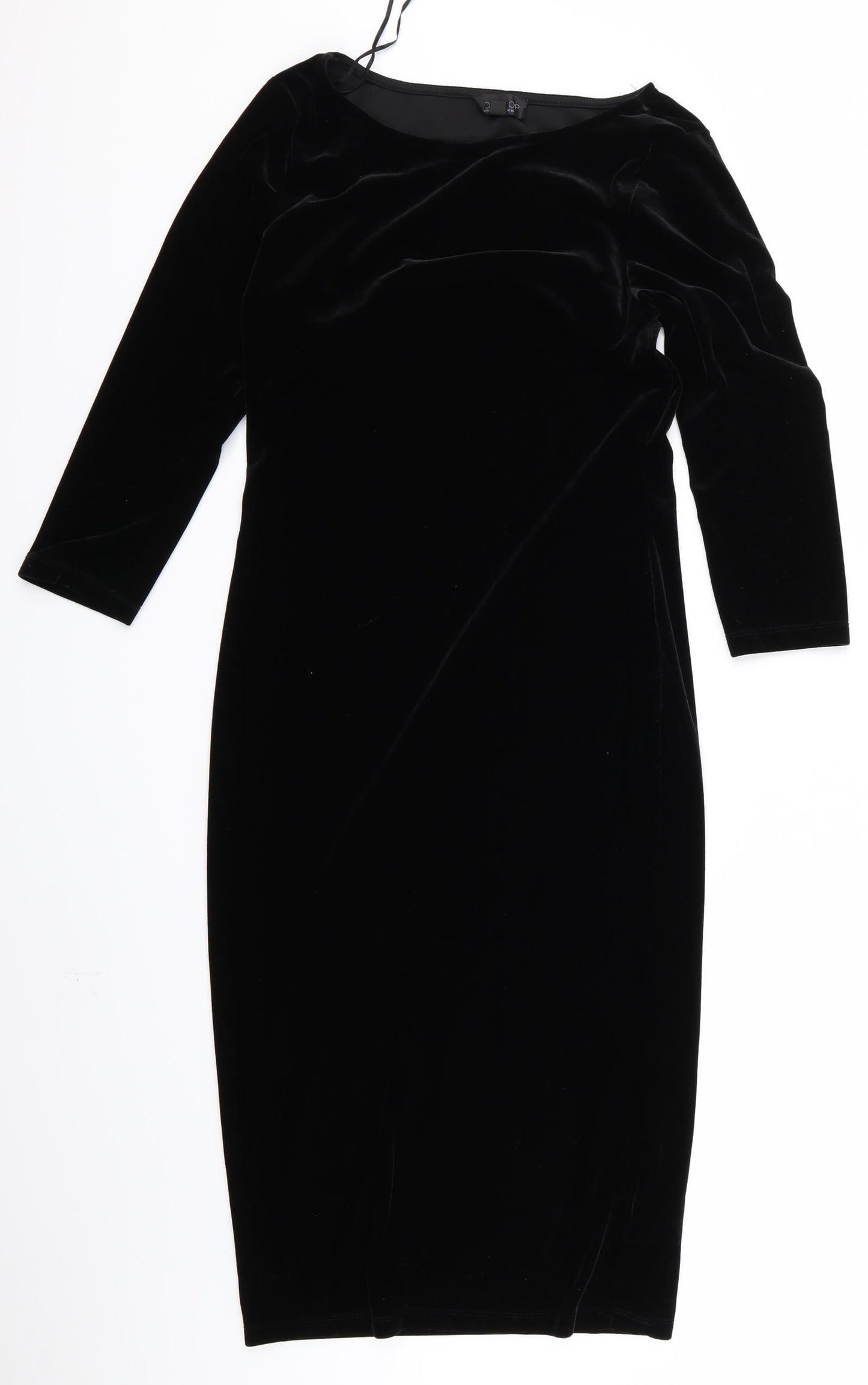 Topshop Womens Black   Pencil Dress  Size S