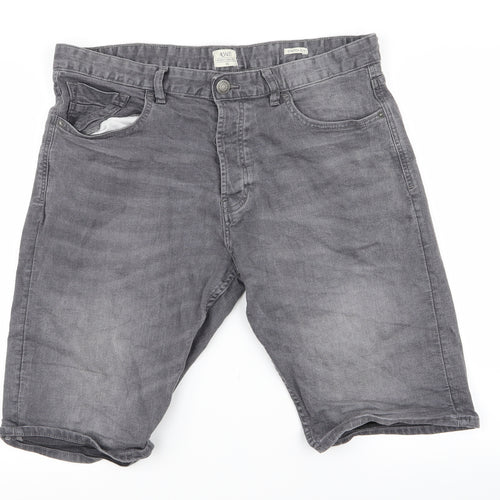 Preworn Womens Grey   Biker Shorts Size 36