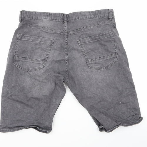 Preworn Womens Grey   Biker Shorts Size 36