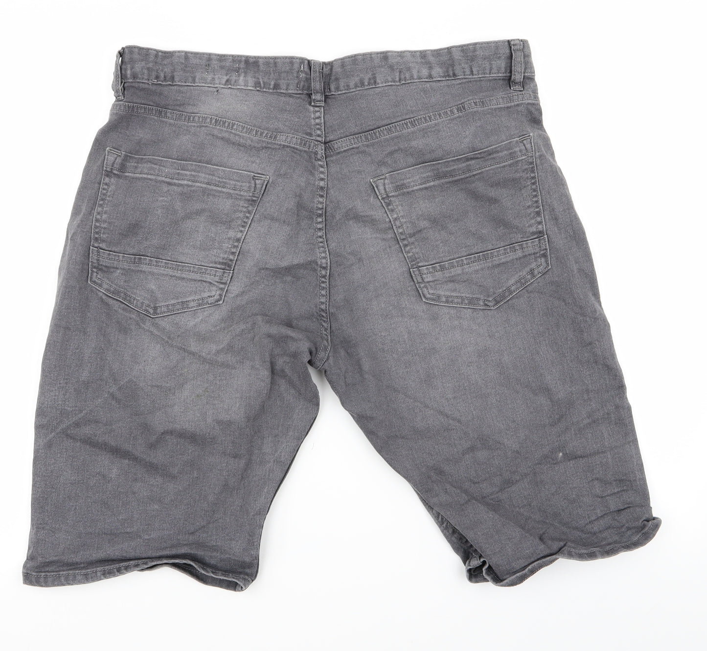 Preworn Womens Grey   Biker Shorts Size 36