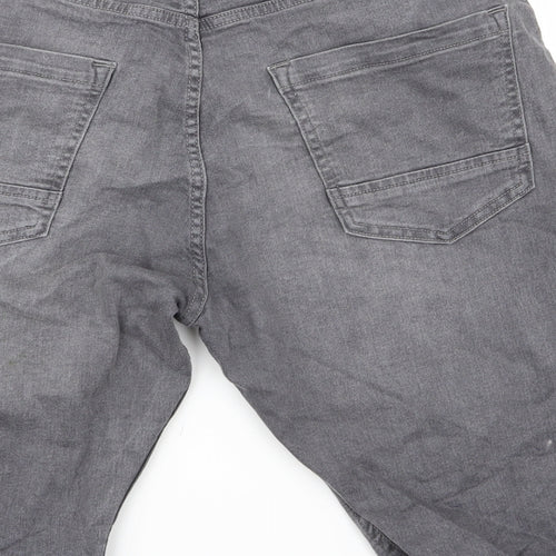 Preworn Womens Grey   Biker Shorts Size 36