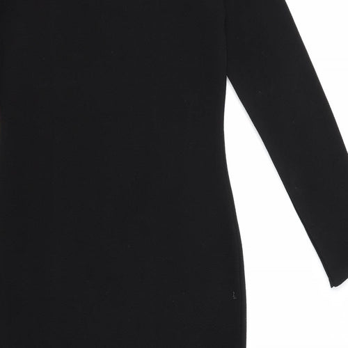 Cameo Womens Black  Rayon Sheath  Size 8