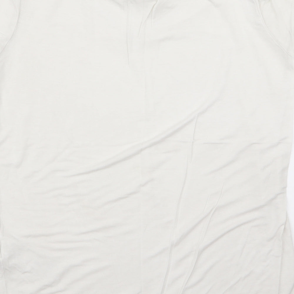 Preworn Womens White   Basic T-Shirt Size M