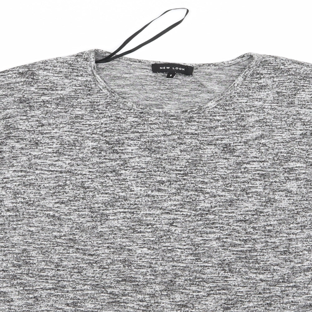 New Look Womens Grey   Basic T-Shirt Size XL