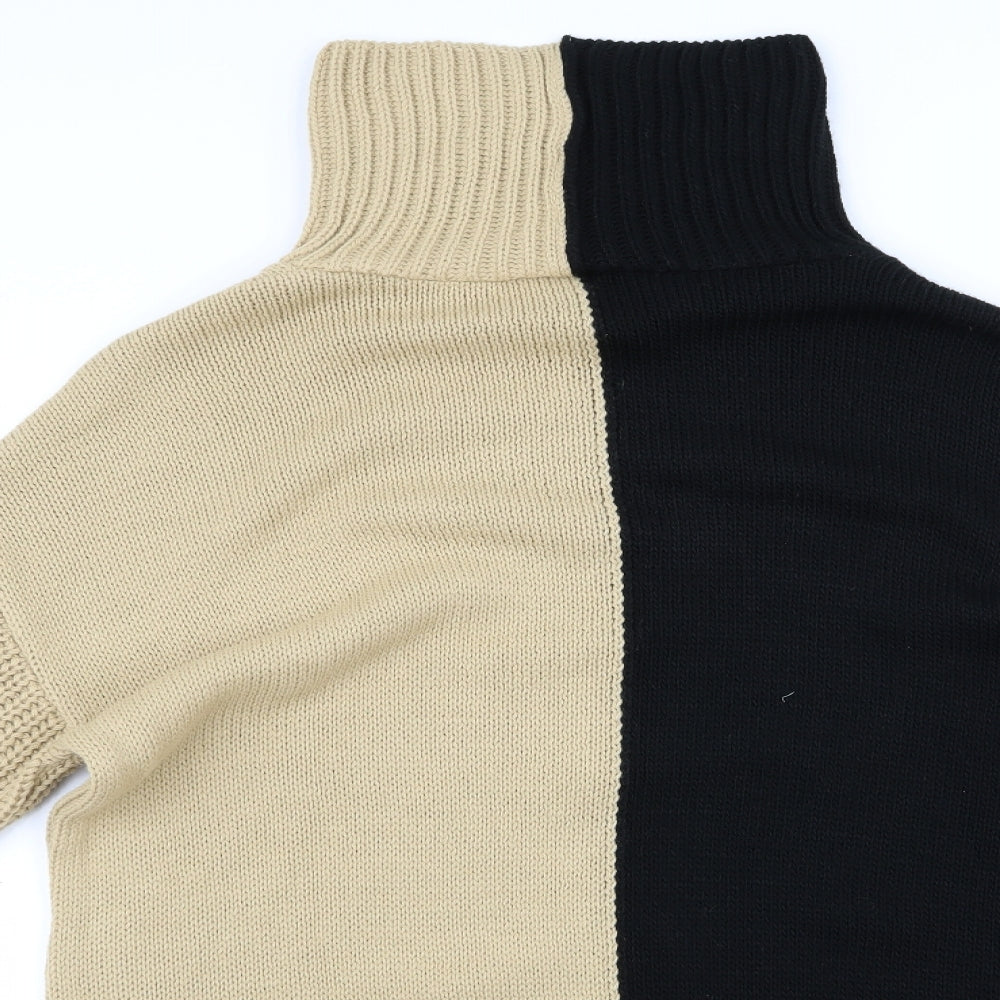saw it first Womens Brown  Rayon Jumper Dress  Size M