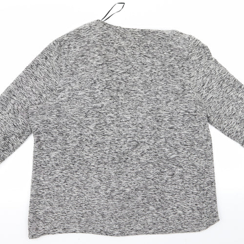 Preworn Womens Grey   Cardigan Jumper Size 20