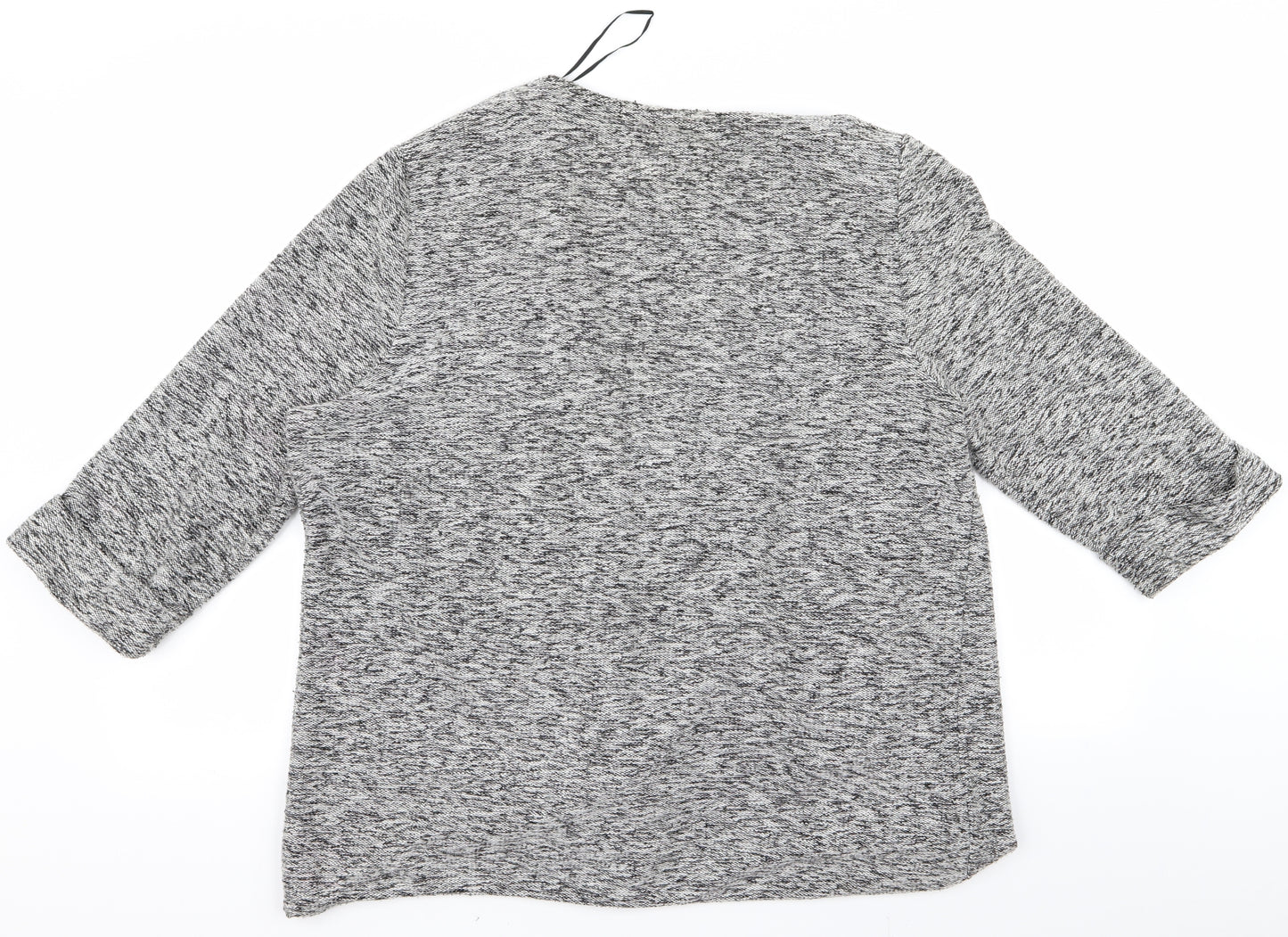 Preworn Womens Grey   Cardigan Jumper Size 20