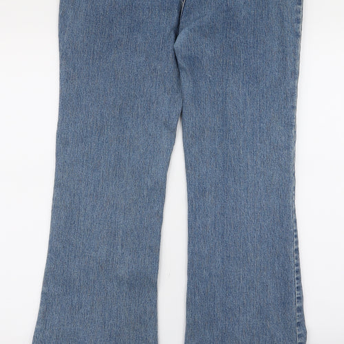 Preworn Womens Blue   Bootcut Jeans Size 10 L27 in