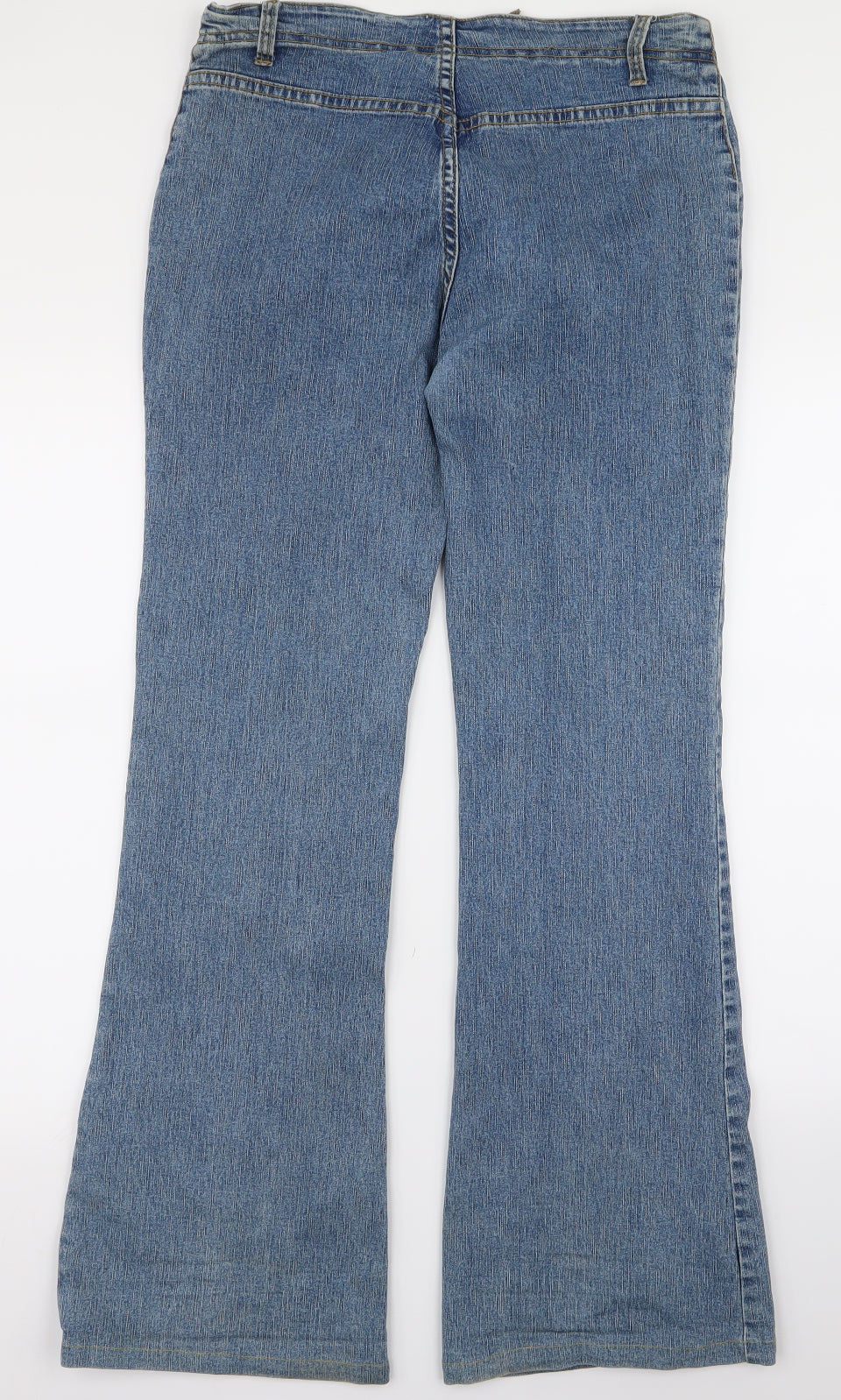 Preworn Womens Blue   Bootcut Jeans Size 10 L27 in