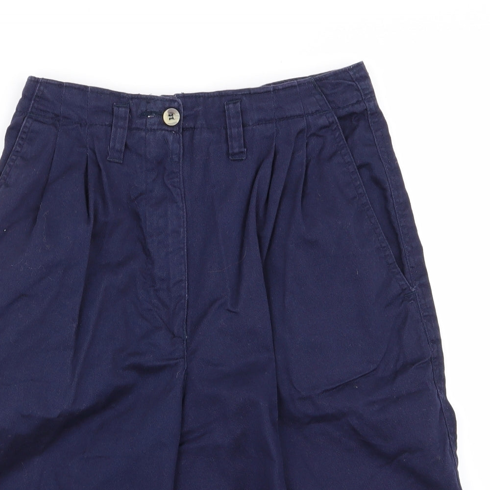 Preworn Womens Blue   Cargo Shorts Size 10