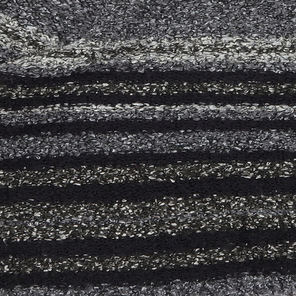 mixin Womens Grey Striped  Pullover Jumper Size M