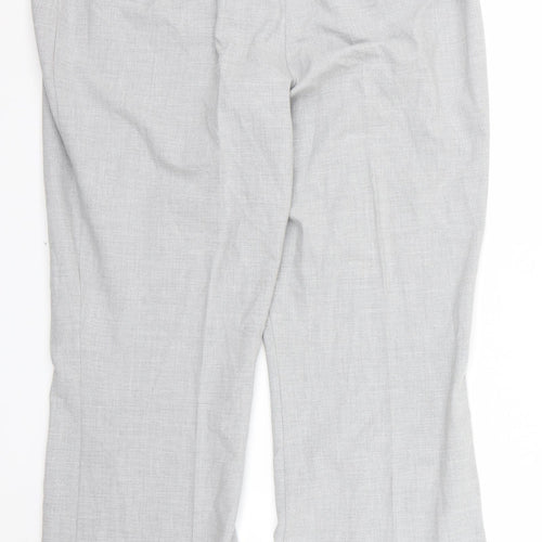 Preworn Womens Grey   Trousers  Size 16 L28 in