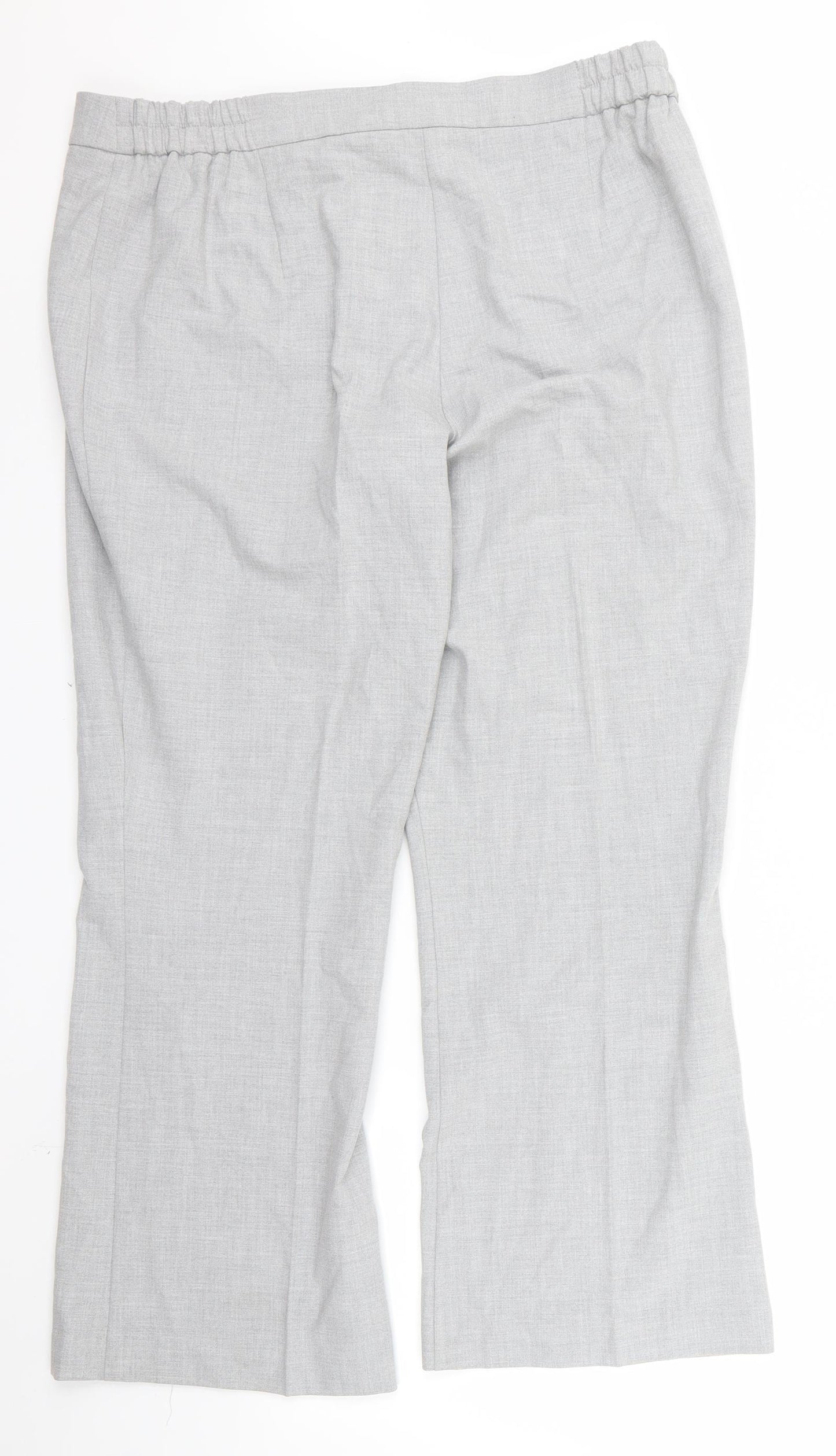Preworn Womens Grey   Trousers  Size 16 L28 in