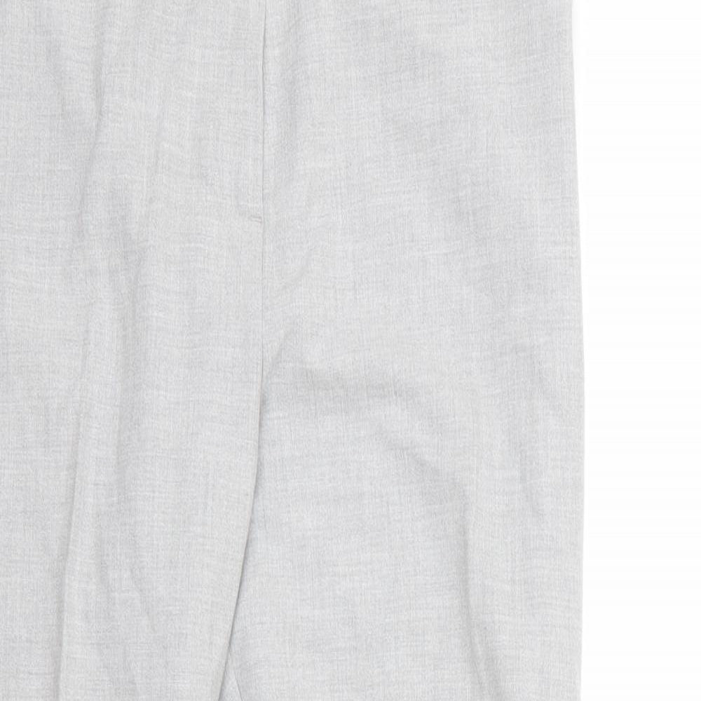 Preworn Womens Grey   Trousers  Size 16 L28 in