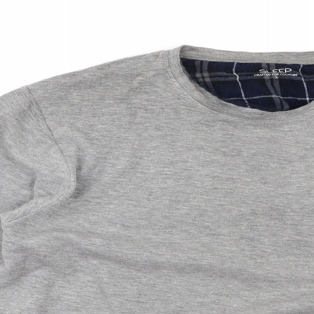 Preworn Mens Grey    T-Shirt Size M  - v