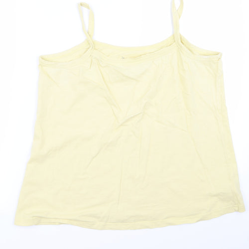 Preworn Womens Yellow   Basic Blouse Size 12