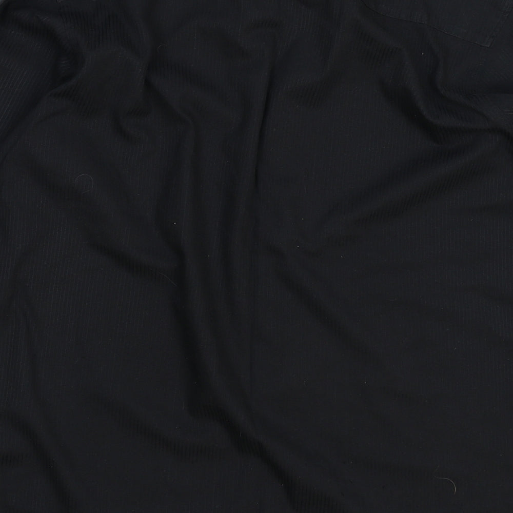 Burton Mens Black    Dress Shirt Size L