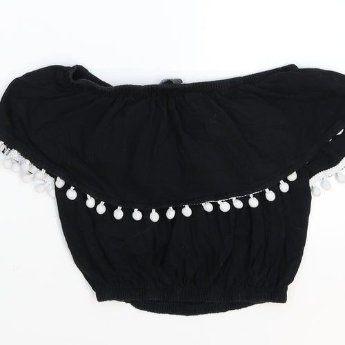 Primark Womens Black   Cropped Tank Size 6