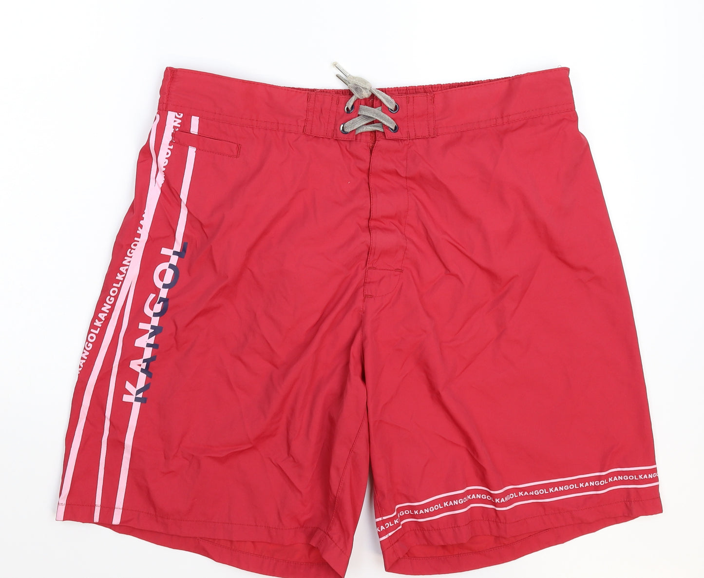 Kangol Mens Pink   Athletic Shorts Size L