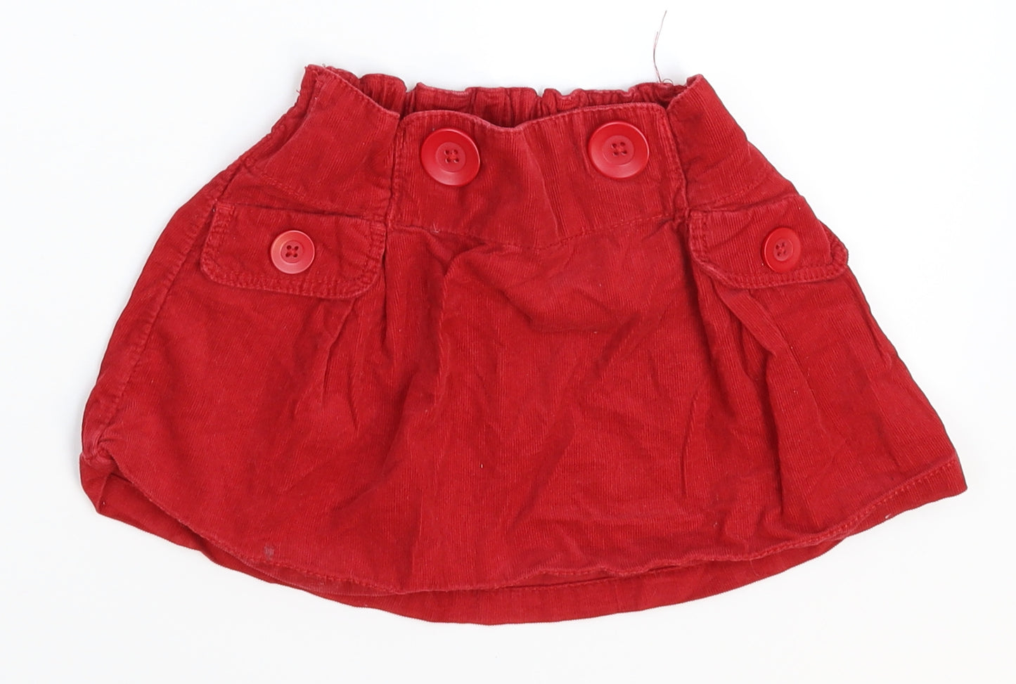 NEXT Girls Red   A-Line Skirt Size 2-3 Years