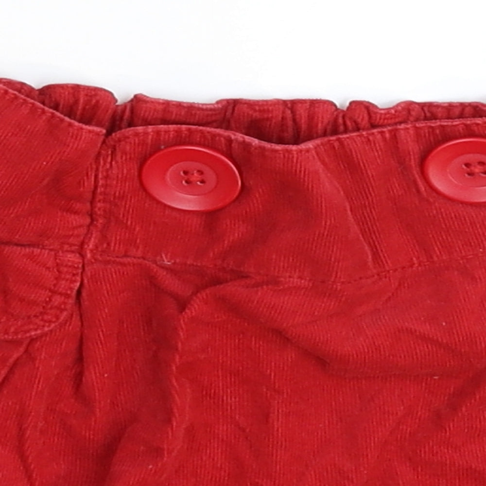NEXT Girls Red   A-Line Skirt Size 2-3 Years