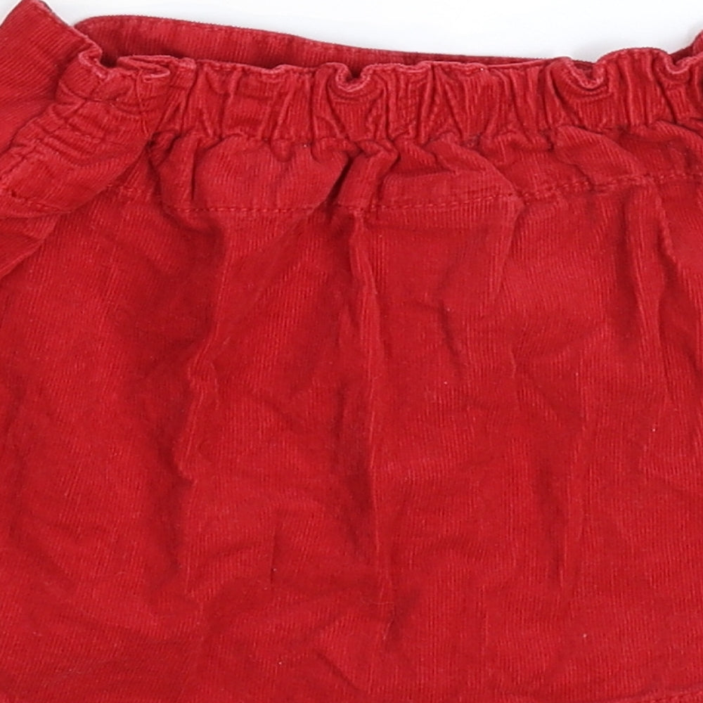 NEXT Girls Red   A-Line Skirt Size 2-3 Years