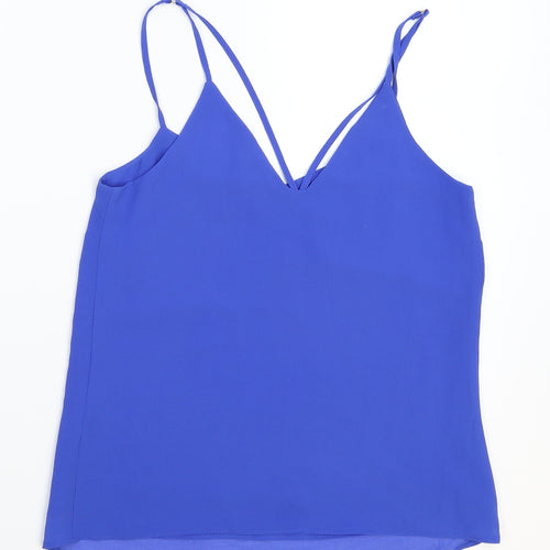 New Look Womens Blue   Basic Tank Size 6