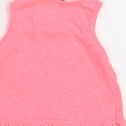 Primark Girls Pink   Basic T-Shirt Size 3-6 Months