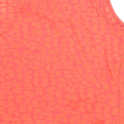 JD Williams Womens Orange   Basic Tank Size 18