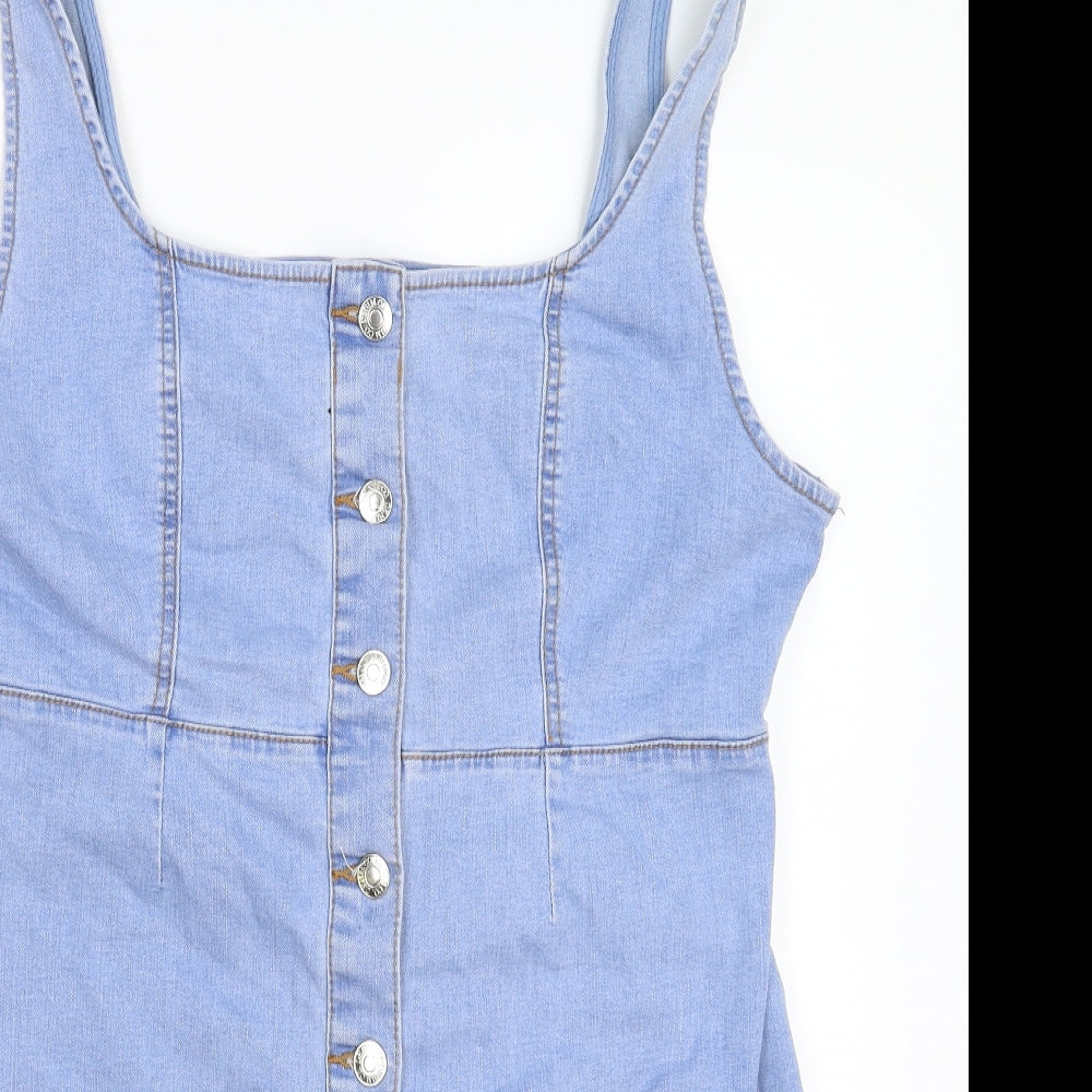 Denim Co Womens Blue  Denim Mini  Size 18